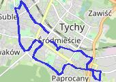 Trasa z dnia 2018-08-26 21:38 - mapa trasy gps - bieganie