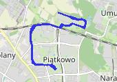 Trasa z dnia 2018-08-27 20:16 - mapa trasy gps - bieganie