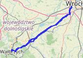 Trasa z dnia 2018-08-28 19:21 - mapa trasy gps - samochód