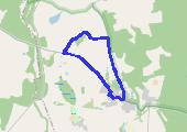 Trasa z dnia 2018-08-28 20:14 - mapa trasy gps - rower górski