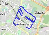 Trasa z dnia 2018-08-28 21:41 - mapa trasy gps - bieganie