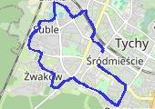 Trasa z dnia 2018-08-30 22:08 - mapa trasy gps - bieganie