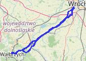 Trasa z dnia 2018-08-31 19:45 - mapa trasy gps - samochód