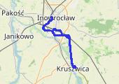 Trasa z dnia 2018-08-31 20:05 - mapa trasy gps - rower szosowy