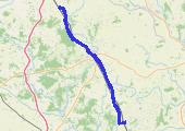 49.2018 - mapa trasy gps - rower górski