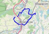 trasa - mapa trasy gps - rower szosowy