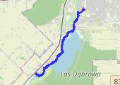 Slow run - mapa trasy gps - bieganie