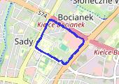 Trasa z dnia 2018-09-07 05:51 - mapa trasy gps - bieganie