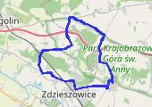 Trasa z dnia 2013-07-12 19:58 - mapa trasy gps - rower szosowy