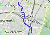 Trasa z dnia 2018-09-07 20:19 - mapa trasy gps - rower górski