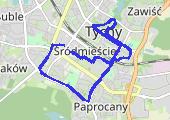 Trasa z dnia 2018-09-07 21:00 - mapa trasy gps - bieganie