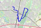 Trasa z dnia 2018-09-07 19:35 - mapa trasy gps - rower górski