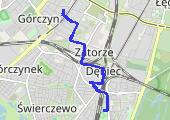 Trasa z dnia 2018-09-11 19:01 - mapa trasy gps - rower górski