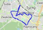 Trasa z dnia 2018-09-11 22:45 - mapa trasy gps - bieganie