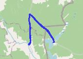 Wilcze - mapa trasy gps - rower trekkingowy