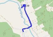 Tatarki - mapa trasy gps - rower trekkingowy