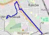 Trasa z dnia 2018-09-14 17:10 - mapa trasy gps - marsz