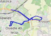 Trasa z dnia 2018-09-14 19:32 - mapa trasy gps - bieganie