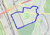 Trasa z dnia 2013-07-13 20:19 - mapa trasy gps - bieganie