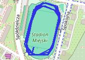 Trasa z dnia 2018-09-17 18:50 - mapa trasy gps - bieganie