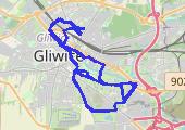 Trasa z dnia 2018-09-17 22:19 - mapa trasy gps - rower trekkingowy