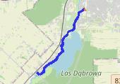 3x 3km w 5:15 3 min + schłodzenie - mapa trasy gps - bieganie