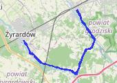 Y - mapa trasy gps - rower szosowy