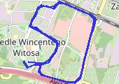 Trasa z dnia 2018-09-20 20:23 - mapa trasy gps - bieganie
