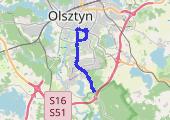 Trasa z dnia 2018-08-27 22:17 - mapa trasy gps - rower trekkingowy