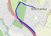 Trasa z dnia 2013-07-14 08:33 - mapa trasy gps - bieganie