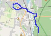 Trasa z dnia 2018-09-23 12:08 - mapa trasy gps - rower szosowy