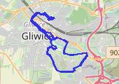 Trasa z dnia 2018-09-25 20:14 - mapa trasy gps - rower trekkingowy