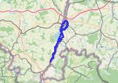 Trasa z dnia 2013-07-14 17:46 - mapa trasy gps - rower trekkingowy