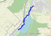 3km + 10x 200m-200m + 3km - mapa trasy gps - bieganie