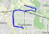 Trasa z dnia 2018-09-27 19:56 - mapa trasy gps - bieganie