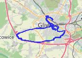 Trasa z dnia 2018-09-27 22:24 - mapa trasy gps - rower trekkingowy