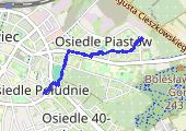 Trasa z dnia 2018-09-28 08:36 - mapa trasy gps - marsz