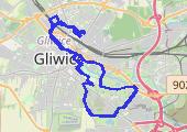 Kopalniana - mapa trasy gps - rower trekkingowy