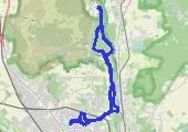 Trasa z dnia 2018-09-30 12:24 - mapa trasy gps - bieganie