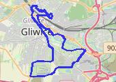 Trynek - mapa trasy gps - rower trekkingowy