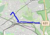 Trasa z dnia 2018-10-06 10:36 - mapa trasy gps - nordic walking