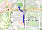 Trasa z dnia 2018-10-09 17:52 - mapa trasy gps - marsz