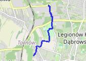 Trasa z dnia 2018-10-01 06:42 - mapa trasy gps - rower trekkingowy