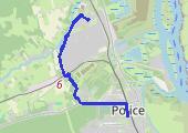Trasa z dnia 2018-10-10 14:24 - mapa trasy gps - rower górski