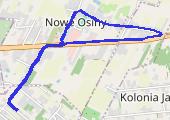 Trasa z dnia 2018-10-10 19:51 - mapa trasy gps - bieganie