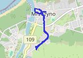 Trasa z dnia 2013-07-15 09:39 - mapa trasy gps - spacer