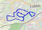 2 Półmaraton Lubelski - mapa trasy gps - bieganie