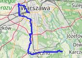 Brakuje ostatnich, najszybszych  30 kilometrów - mapa trasy gps - rower szosowy
