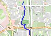 Trasa z dnia 2018-10-18 11:20 - mapa trasy gps - rower trekkingowy