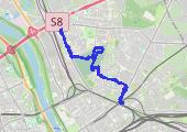 Trasa z dnia 2018-10-18 17:53 - mapa trasy gps - nordic walking